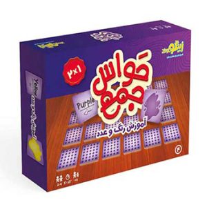 بازی حواس جمع مدل آموزش رنگ و عدد